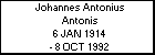 Johannes Antonius Antonis