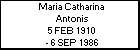 Maria Catharina Antonis