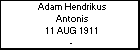 Adam Hendrikus Antonis