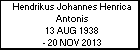 Hendrikus Johannes Henrica Antonis