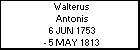 Walterus Antonis