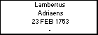 Lambertus Adriaens