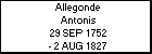 Allegonde Antonis