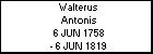 Walterus Antonis