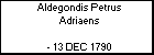 Aldegondis Petrus Adriaens