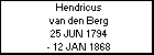 Hendricus van den Berg