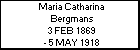 Maria Catharina Bergmans