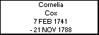 Cornelia Cox