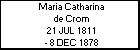 Maria Catharina de Crom