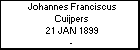 Johannes Franciscus Cuijpers