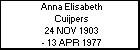 Anna Elisabeth Cuijpers