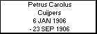 Petrus Carolus Cuijpers