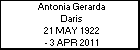 Antonia Gerarda Daris