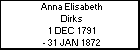 Anna Elisabeth Dirks