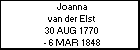 Joanna van der Elst