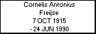 Cornelis Antonius Freijse