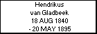 Hendrikus van Gladbeek