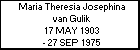 Maria Theresia Josephina van Gulik