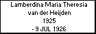 Lamberdina Maria Theresia van der Heijden