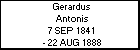 Gerardus Antonis