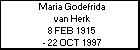 Maria Godefrida van Herk