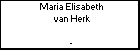 Maria Elisabeth van Herk