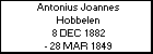 Antonius Joannes Hobbelen