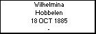 Wilhelmina Hobbelen