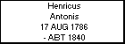 Henricus Antonis