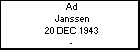 Ad Janssen