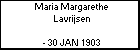 Maria Margarethe Lavrijsen