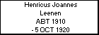 Henricus Joannes Leenen