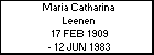 Maria Catharina Leenen