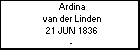 Ardina van der Linden