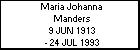 Maria Johanna Manders