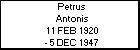 Petrus Antonis