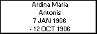 Ardina Maria Antonis