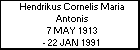 Hendrikus Cornelis Maria Antonis