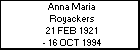 Anna Maria Royackers