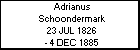 Adrianus Schoondermark