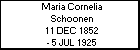 Maria Cornelia Schoonen