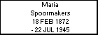 Maria Spoormakers