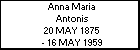 Anna Maria Antonis