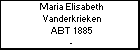 Maria Elisabeth Vanderkrieken