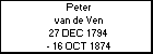 Peter van de Ven