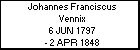 Johannes Franciscus Vennix