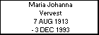 Maria Johanna Vervest