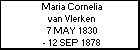 Maria Cornelia van Vlerken