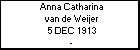 Anna Catharina van de Weijer