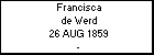 Francisca de Werd